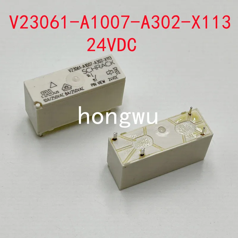 

100% Original New 2PCS V23061-A1007-A302-X113 DC24V relay 10A 4pins