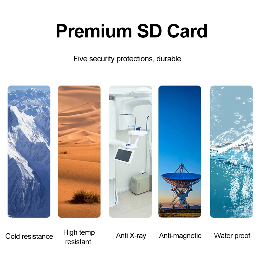 Kodak Camera SD Card High Speed 280Mb/s V60 V90 U3 64GB 128GB 256GB 1T Memory Card For Canon For Sony Camera Support 4K 8K Video