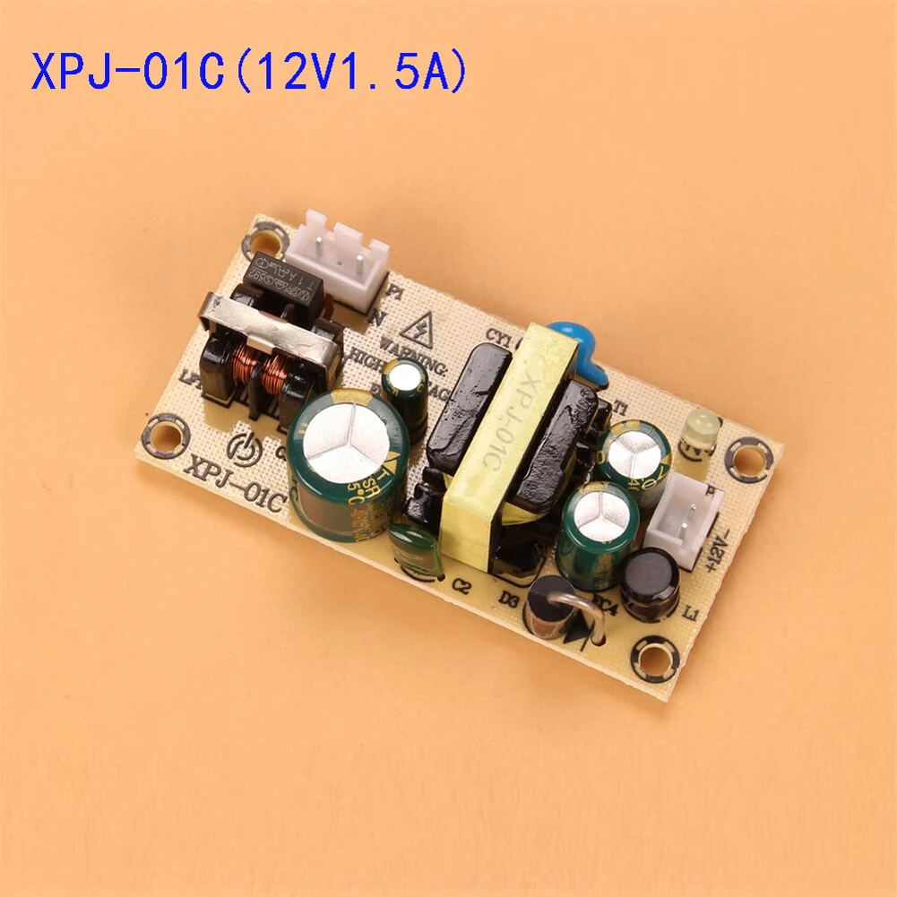 

AC-DC 5/9/12/15V 2A 1.5A 1.2A Switching Power Supply Module Bare Circuit AC 100-240V to 5V 9V 12V 15V Board Regulator for Repair