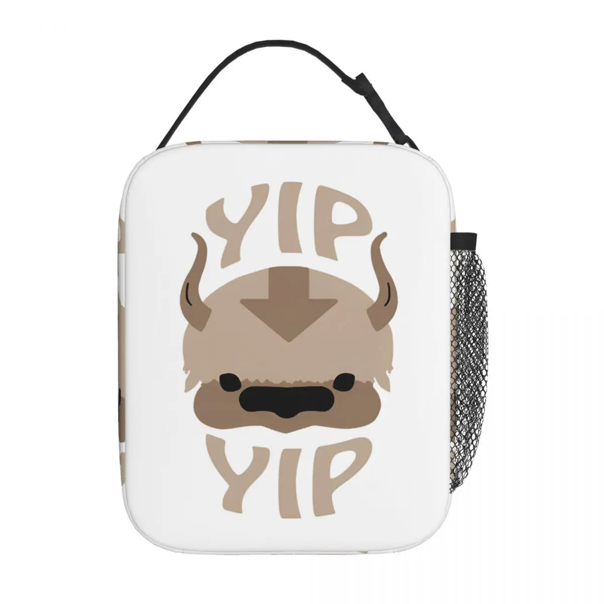 Yip Yip Appa Avatar The Last Airbender Insulated Lunch Bag Food Bag Reusable Thermal Cooler Bento Box For Picnic