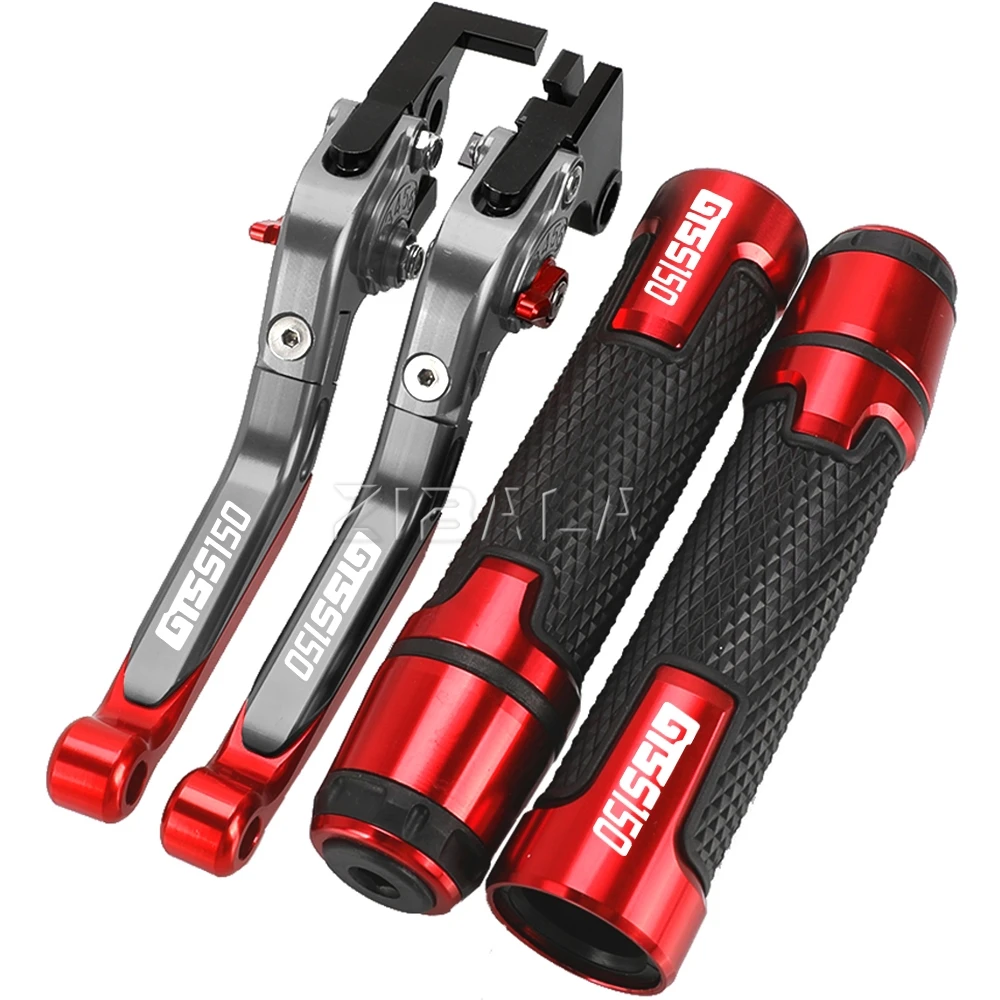 

Motorcycle 7/8"22MM Handle Grips Adjustable Clutch Brake Lever Set Accessories FOR GTS300 250 125 S125 S150 Grantuiismo 125 200