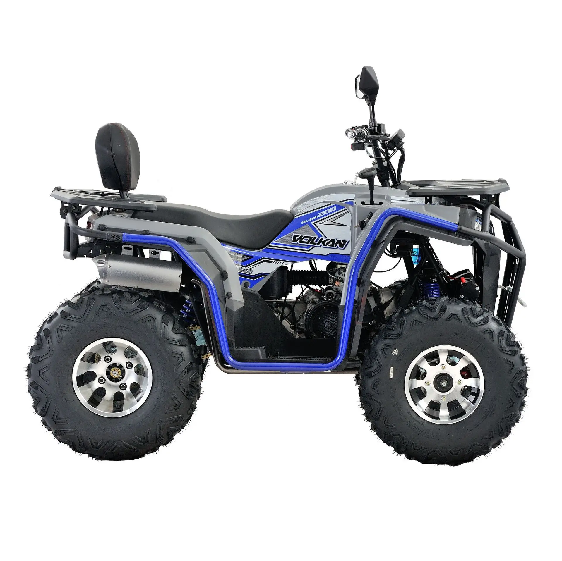 Four Wheel All Terrain Vehicles Big Off Road Tires Farm Motor Bike Sports Drift 200CC Atv