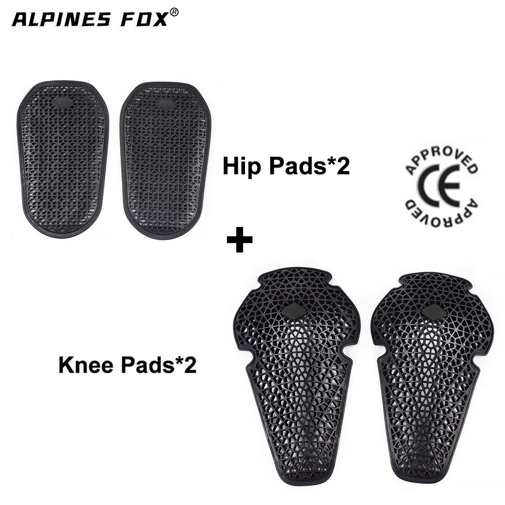 CE-zertifizierte Motorradhose der Stufe 1, Hüft- und Knieschützer, Schutzausrüstung, Motorradjacke, Brust, Ellenbogen, Schulter, Rückenschutz