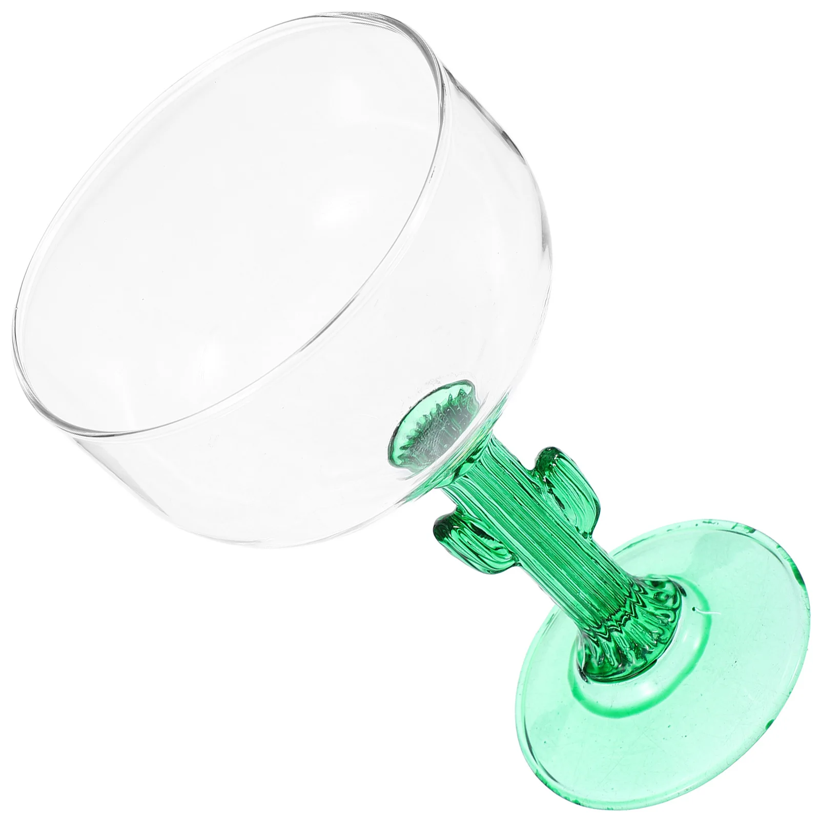 

1Pcs Creative Cactus Modeling Margarita Glass Fine Craftsmanship Wine Drinking Cup for Festival Wedding Gift Home Bar Use