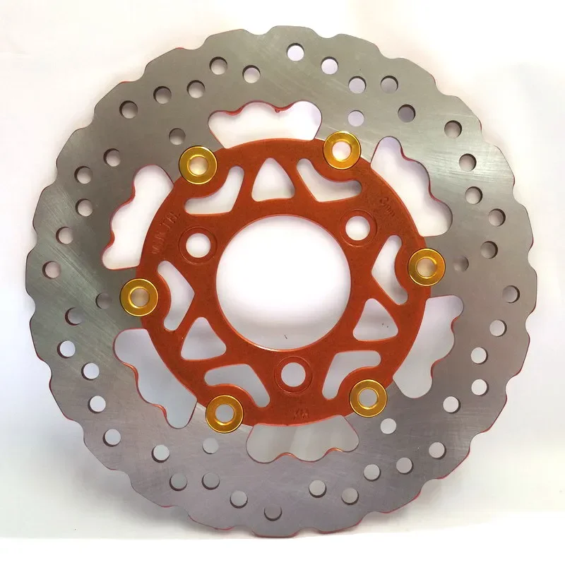 

For Little sheep heroic GY6 size not battle brake disc 220mm modified disc imitation floating plate