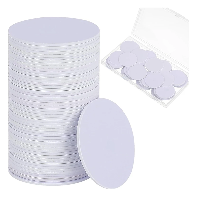 NFC Tagsntag 215 NFC Sticker Chip Round NFC Tag Rewritable NFC Card Sticky Back NFC Enabled Cell Phone Device Durable