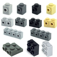 Compatible Assembles Particles 87087 11211 30414 99206 22885 Special 1x1 1x2 1x4 With Stud On Side Building Blocks Creative Toys