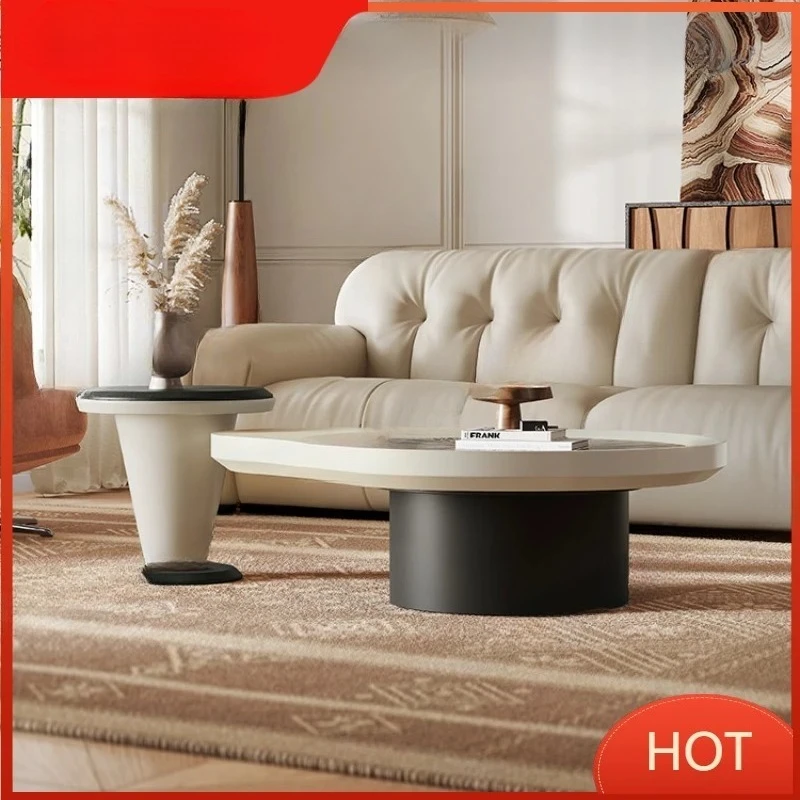 

minimalist coffee table living room household small apartment light luxury high-end creative new model