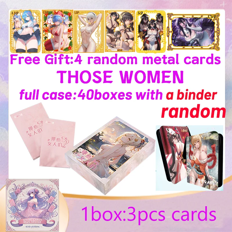 

2024 Newest Those Women Goddess Story Collection Card Waifu Swimsuit CCG ACG TCG World Trading Hobbies Gift