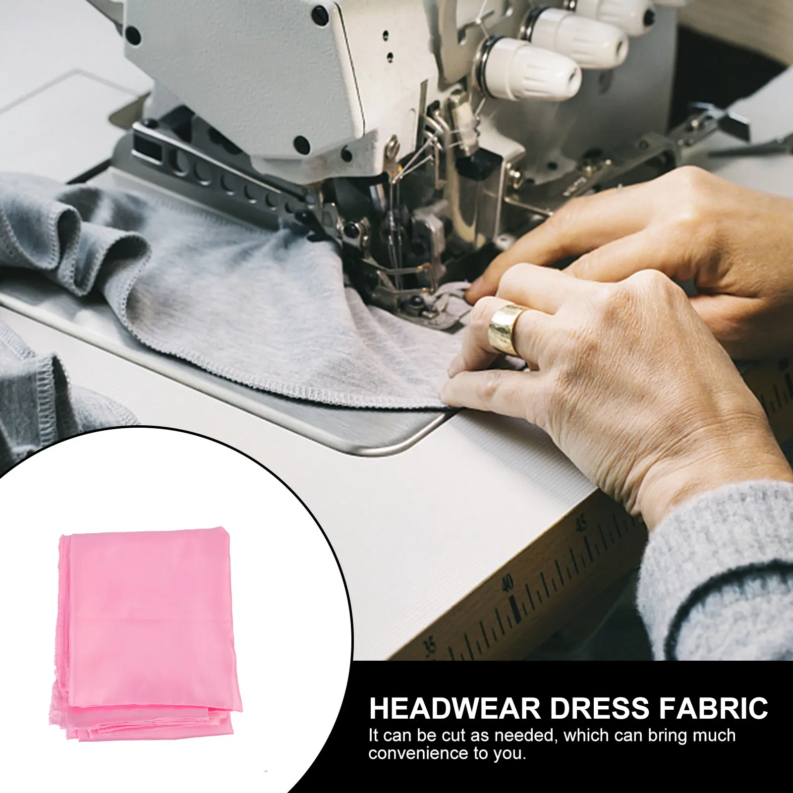 

Imitation Silk Fabric Dress Polyester Sewing Lining Material Decorative Craft Ribbon Bow DIY Clothing Gloves Shoe Bags Tutu