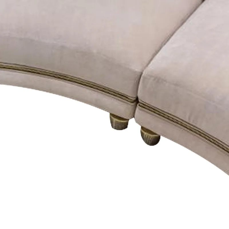 Italian light luxury modern leather sofa, villa large flat floor master design living room furniture