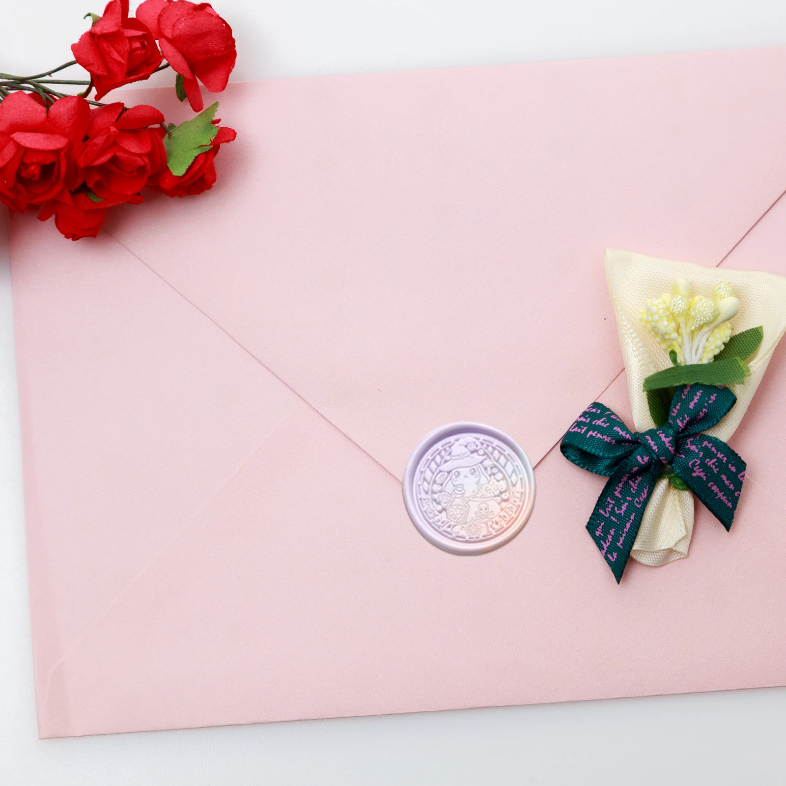 

Brass Bunny Wax Seal Unique Design Decorative Rabbit Envelope Pattern Easter Office Chic Practical Elegant Stamp Tool