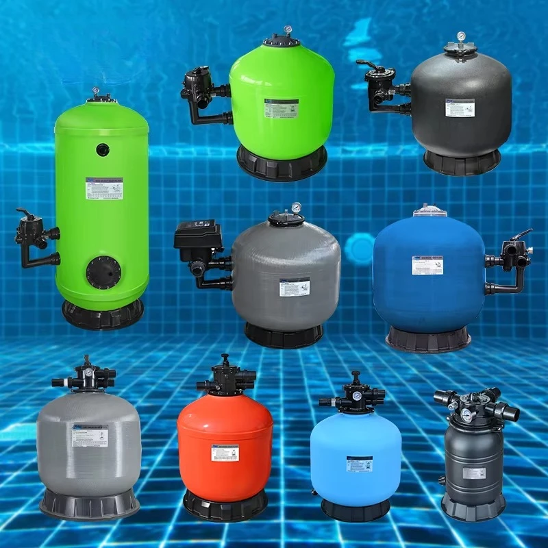 Factory Fiberglass Sand Filter Tank for Swimming Pool Water Filtration Comb Easy Operation Circulation
