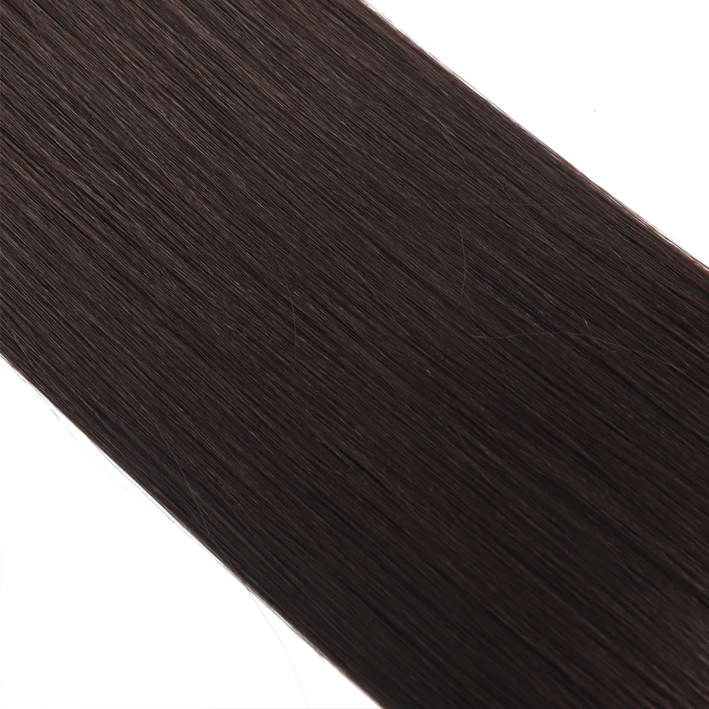 26 بوصة وصلات شعر صناعية لحمة 100 جرام خياطة في حزم مستقيم طويل نسج الشعر للمظهر الطبيعي الاستخدام اليومي #4