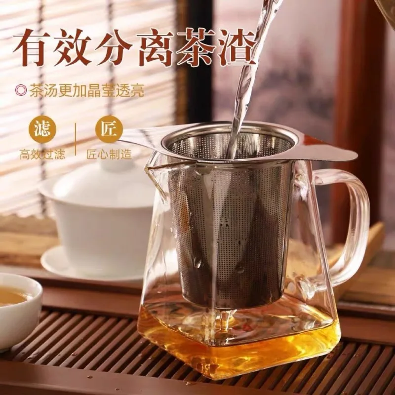 Tea Infuser Teapot Tray Spice Tea Strainer Stainless Steel Coffee Filter Teaware Accessories Kitchen Tools Infusers Tea Leak