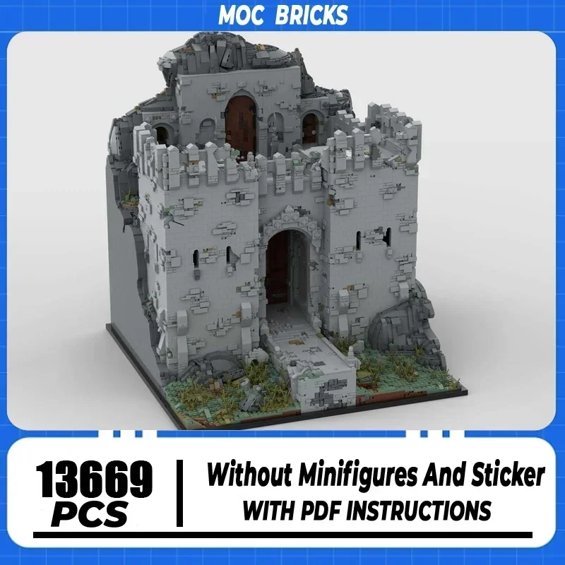 

Moc Building Block Forest Lion King Castle Modular Model Technology Brick Assembly Medieval Castle Collection Toy Holiday Gift