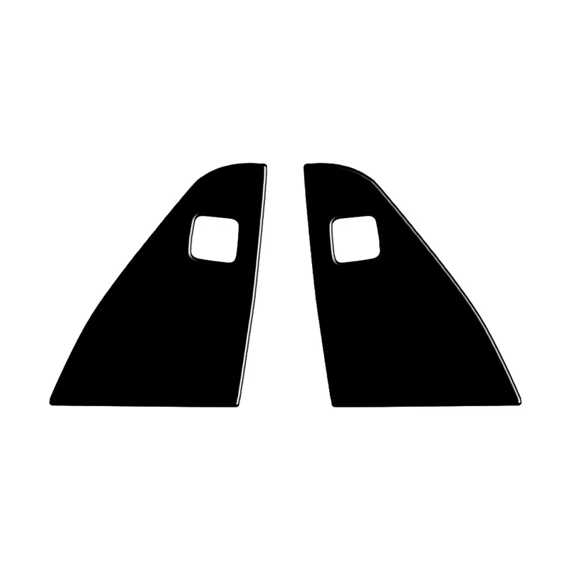 Front Door Post Lower Frame Brand New ABS Gloss Black Stickers For Honda Ridgeline 2017-2020 Car Interior Accessories
