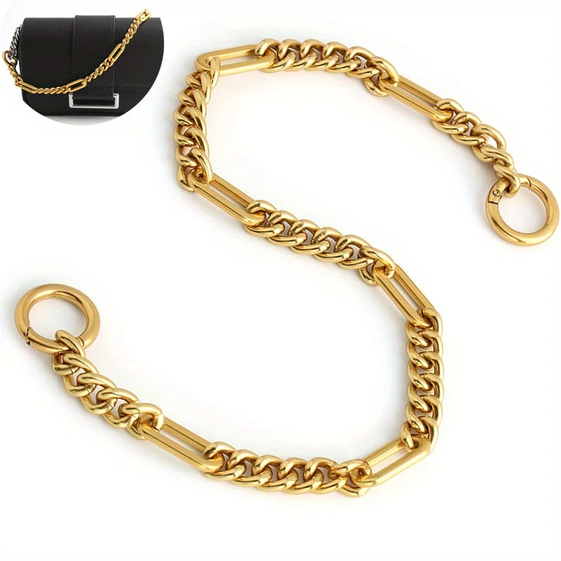 1PC 43cm aluminum chain women\'s shoulder bag metal chain bag mobile phone case accessories bag shoulder strap chain