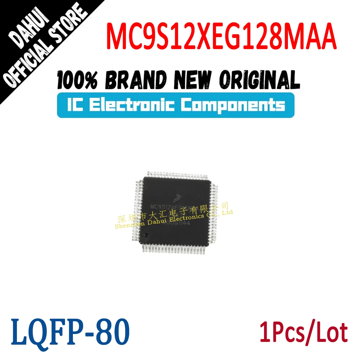 

MC9S12XEG128MAA 2M53J LQFP-80 Automotive computer board CPU chip IC brand new original