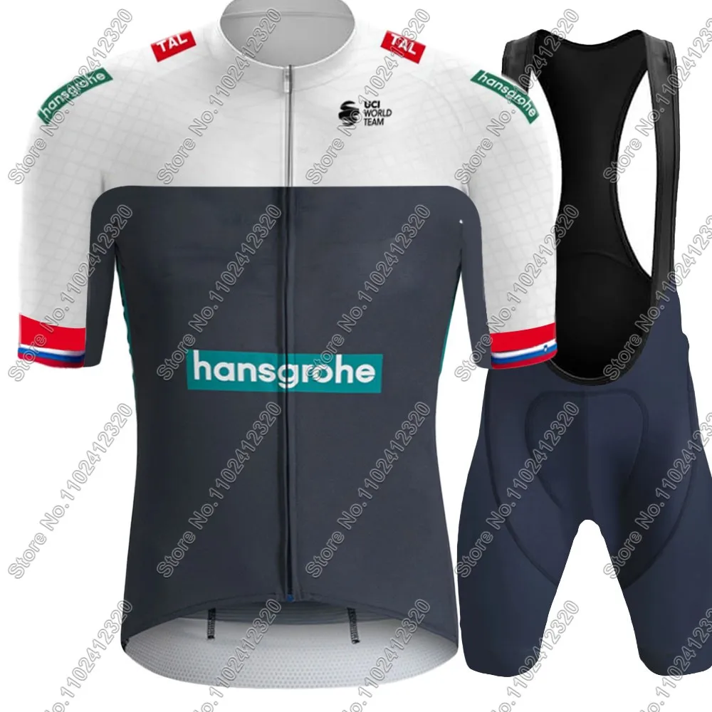 2025 Boraful Hansgrohe فريق سلوفينيا الدراجات جيرسي مجموعة Primoz Roglic الوردي الملابس الطريق دراجة قمصان دعوى دراجة مريلة السراويل الجبلية