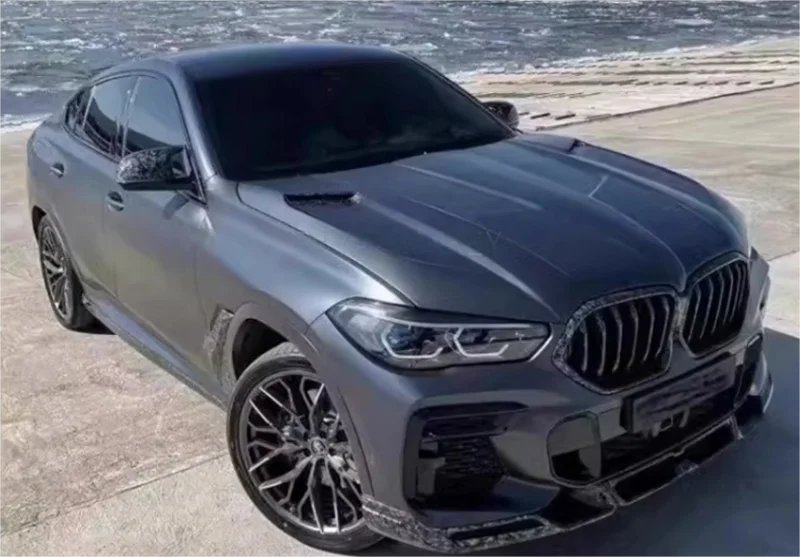 Para BMW X5 G05 X6 G06 X5M F95 X6M F96 2019 2020 2021 2022 2023 2024 2025 ReaI Kit Capa De Fibra De Carbono