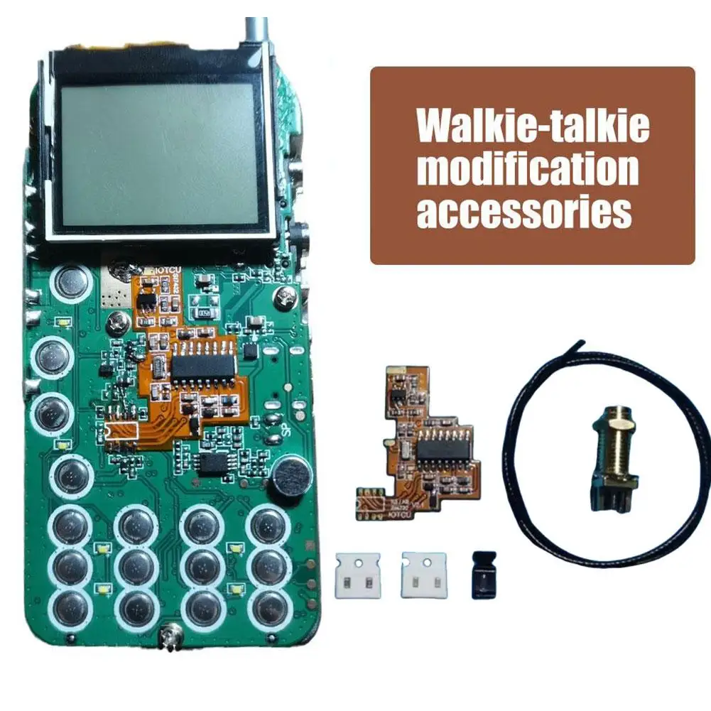 สำหรับ Quansheng K5/ K6ในการติดตั้ง S14732 Soft BOARD ความต้านทาน FPC เพิ่ม walkie ขนาดเล็กอุปกรณ์เสริมเครื่องขยายเสียงเสียงภายใน E2U7