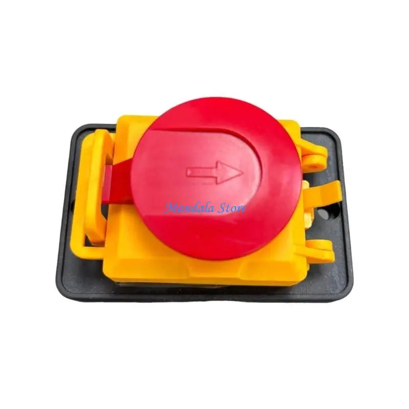 U2JC Urządzenia elektryczne Przełączniki zasilania KJD18 7-pinowy przycisk elektromagnetyczny Przełączniki przyciskowe PCV do