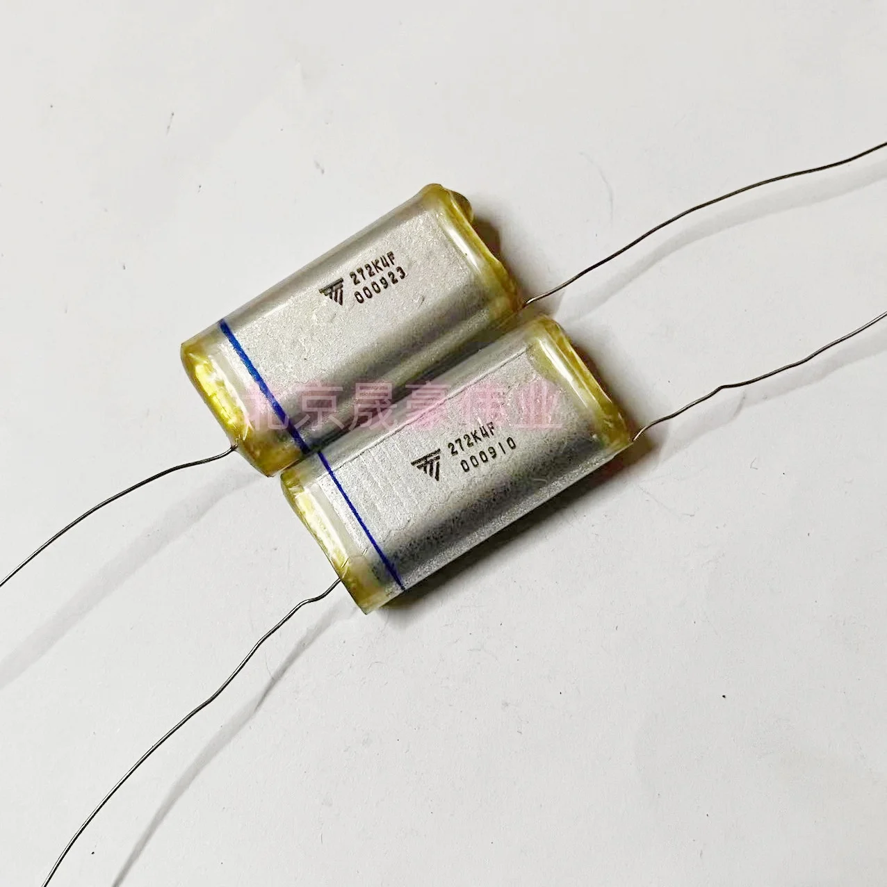 2pcs   2700PF 27KV Axial Polystyrene Film High Voltage Capacitor 27KV2700PF 27000V 272K SIZE:14*25*42MM