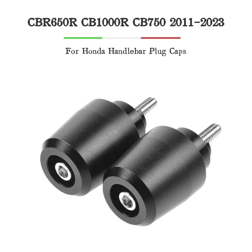 Handlebar Plug Caps Slider 7/8\'\' 22mm CBR650R CB1000R CB750 2011-2023 For Honda Motorcycle Handle Bar Ends Plug Grips