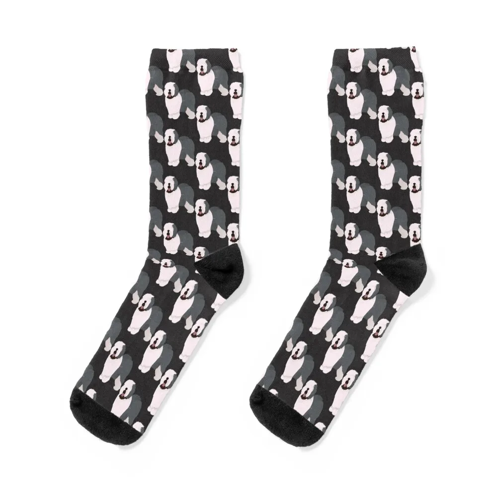 

Old english sheepdog Classic Socks Christmas aesthetic Argentina FASHION Socks For Girls Men's