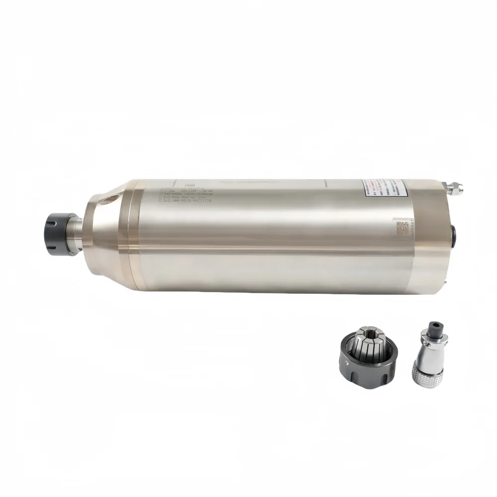 

HQD 7.5Kw ER32 125mm Water Cooled CNC Milling Spindle Motor GDK125-12-24Z/7.5