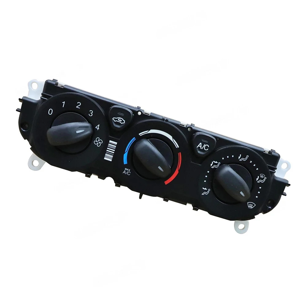 Dashboard Temperature Knob AC Heater Control Panel For Daily Driving Comfort Non Deformation Design Direct Replacement Part