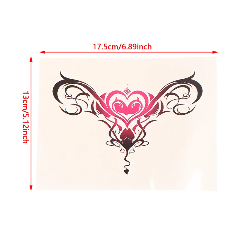 Tattoo Sex Waterproof Temporary Tattoo Wing Tattoo On Leg Arm Back Tattoos Sex Flash Tattoo Stick Fake Tattoos For Men Women