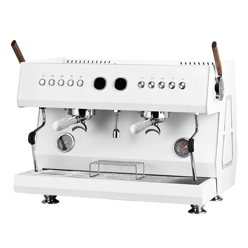 Commercial Profesional Business Italian Kaffee Two Group Semi Automatic Coffee Maker Espresso Machines