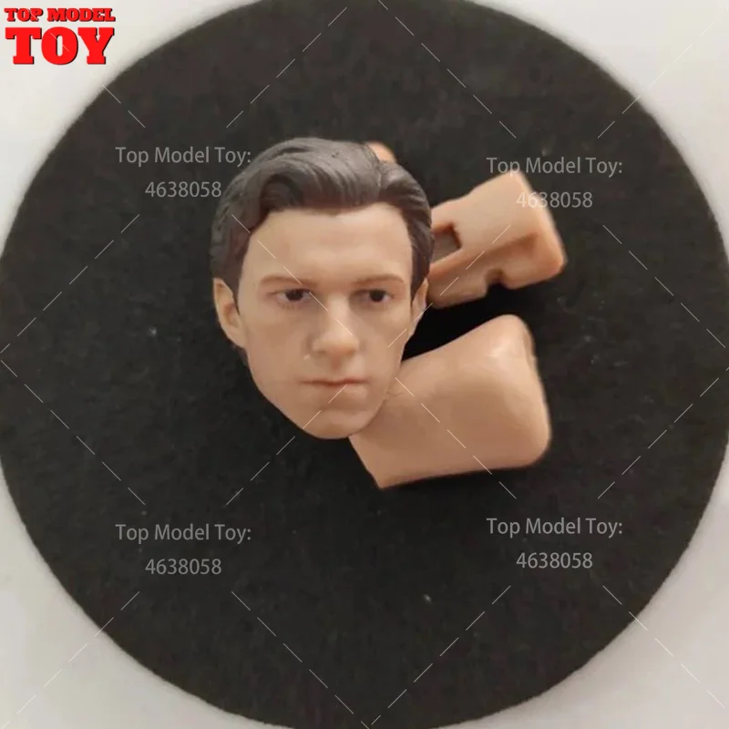 

Масштаб 1/12, скульптура головы Тома Голландии, окрашенная/неокрашенная резьба по голове, подходит для 6-дюймовых фигурок мужского солдата, куклы для фанатов