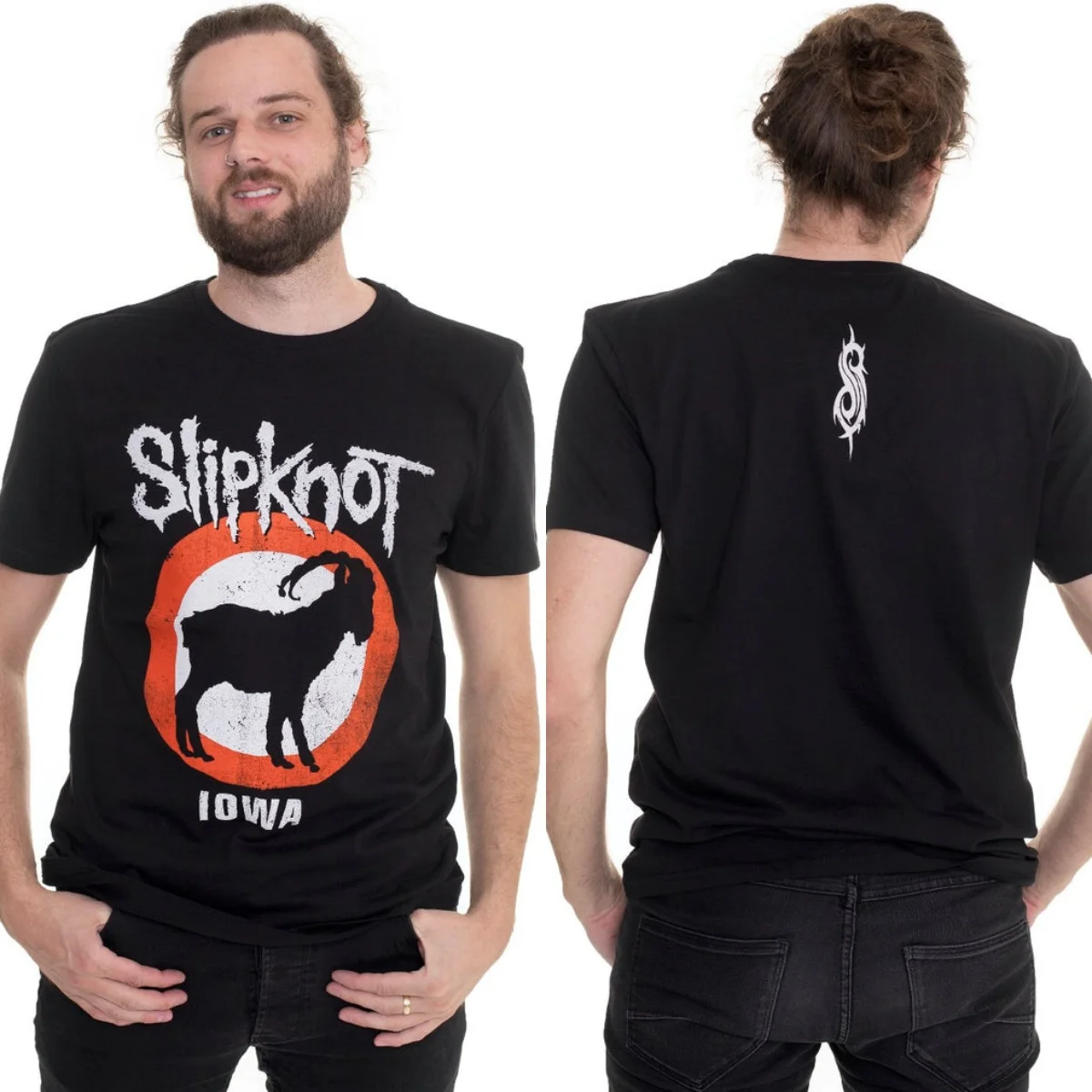 Pop Slipknot Graphic Cotton T-shirt Unisex Summer Short Sleeve Fashion Brand Tee Luxury Casual Vintage Tees