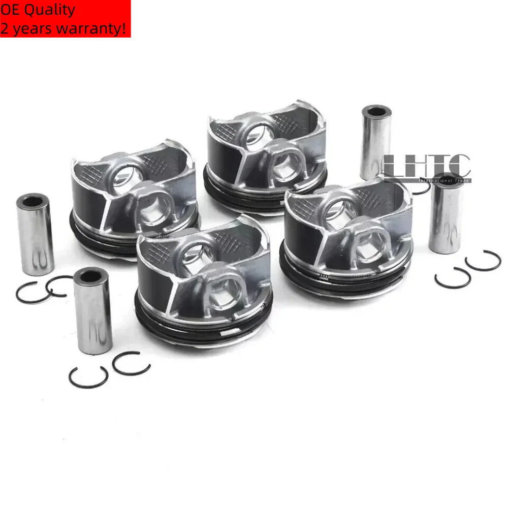 4X Pistons & Rings … - image
