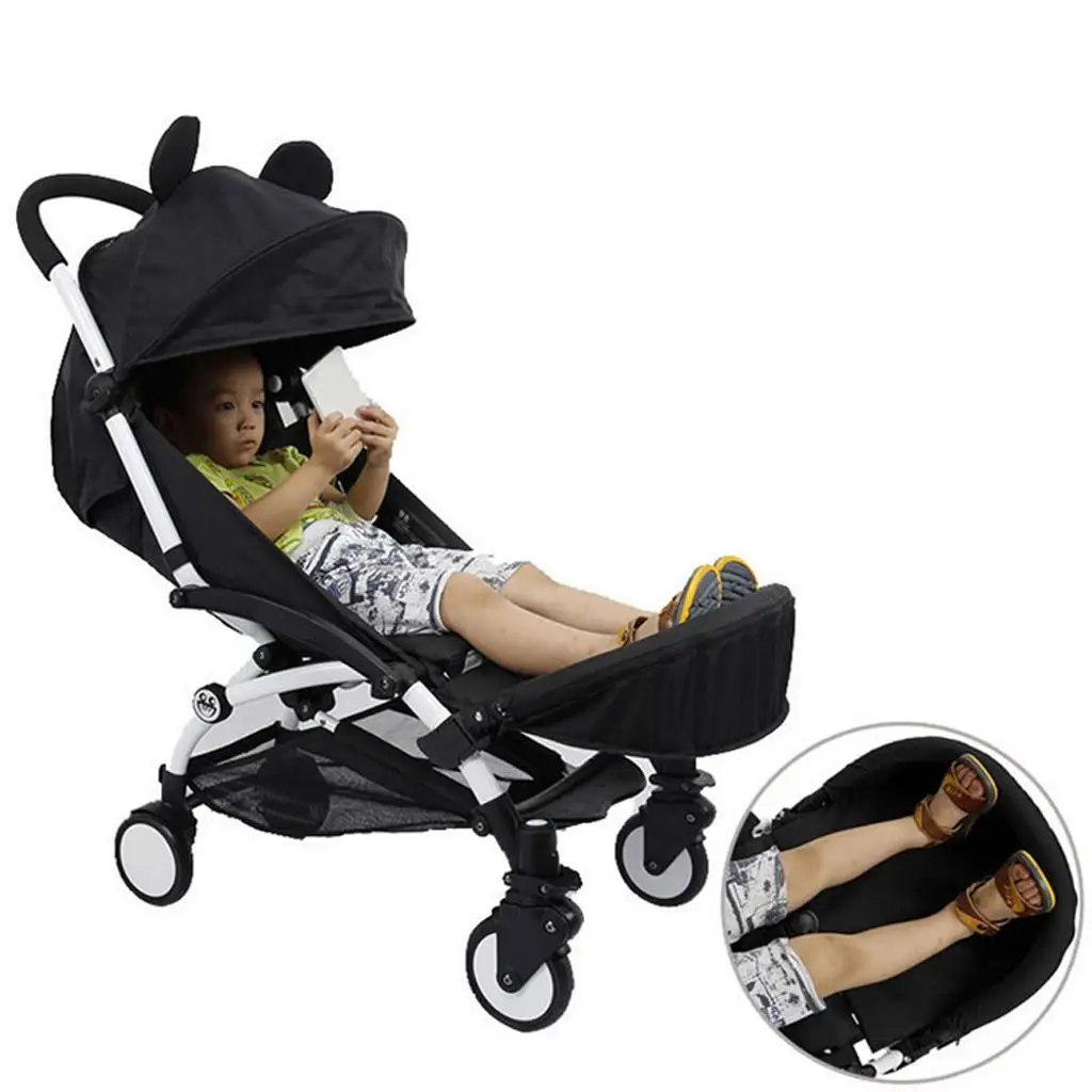 Carrinho de bebê universal apoio para os pés sono pés extensão infantil carrinho de pé placa