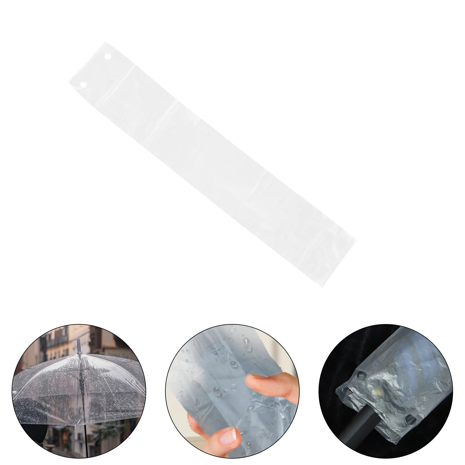 

200 Pcs Outdoor Umbrella Disposable Bag Food Containers Professional Travel Waterproof Sleeves