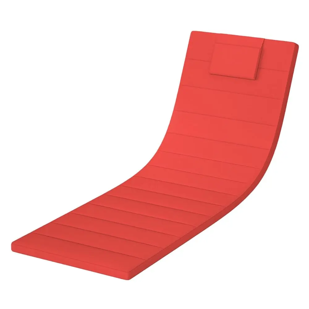 

Quilted Chaise Lounge Outdoor Patio Furniture Cushions | Water-Resistant Patio Chair Cushions | Durable, High-Density Foam