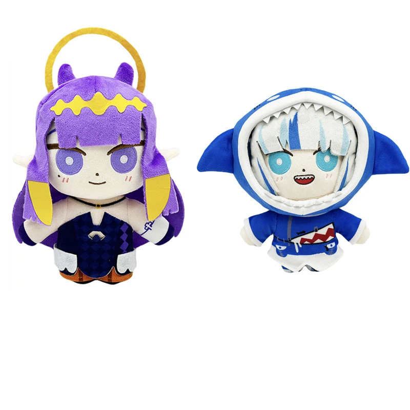 

Kawaii 20cm Hololive Plush Toy Cute Gawr Gura Inugami Korone Houshou Marine Suisei Cap Oozora Subaru Cosplay Stuffed Dolls