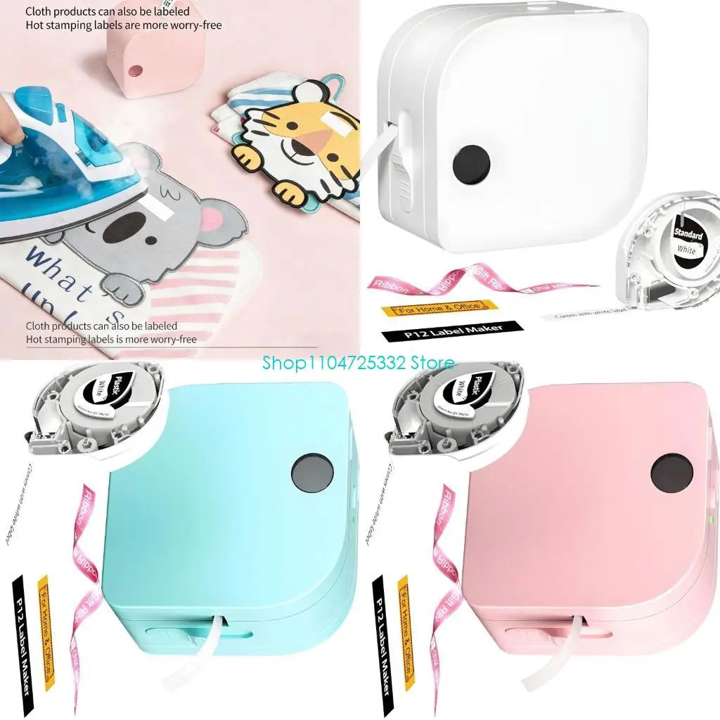 P5EA Efficient Heat Label Printer With 1500 designs Symbols And Multiple typefaces