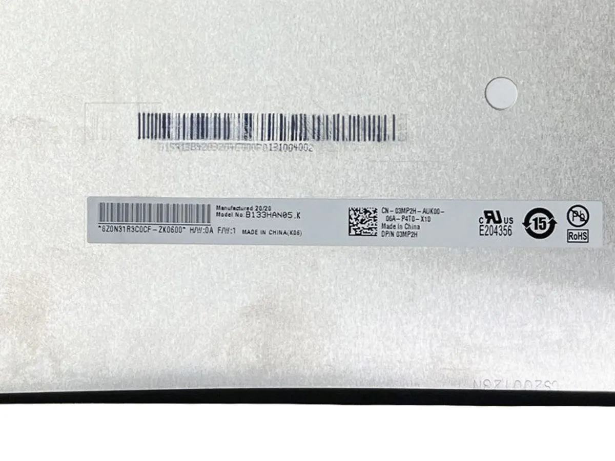 B133HAN05.K IPS 100% sRGB 13.3