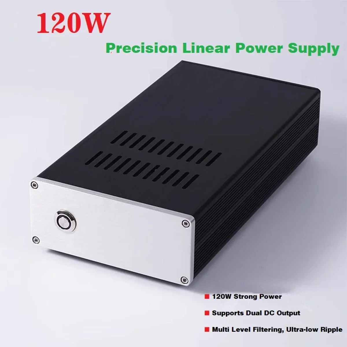 SPD-120PRO 120W DC Lineares Geregeltes Netzteil HiFi DC Dual-Ausgang LPS 5V 9V 12V 15V 24V Optional