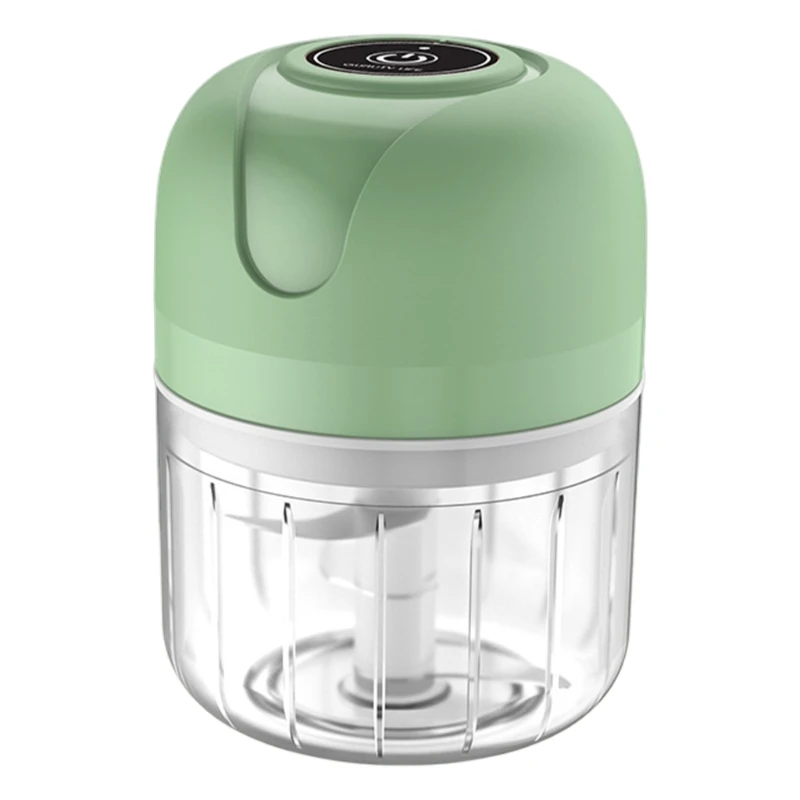 Picadora ajo eléctrica, triturador ajo 100ML, picadora cebolla, procesador alimentos