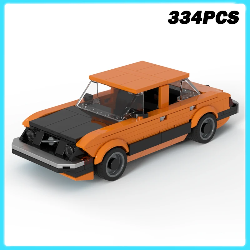 

334PCS MOC-241083 Retro Car Technical City Vehicle 8 Wide Speed Champions Model Building Blocks Bricks Boy Toy Kids Adult Gift