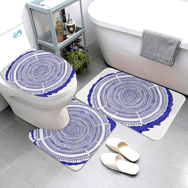 Abstract Mat Bathroom Small Rug Shower Mat Decorative Mat Door Mat Kitchen Mat Bedroom Balcony Room Mat Bathtub toilet rug