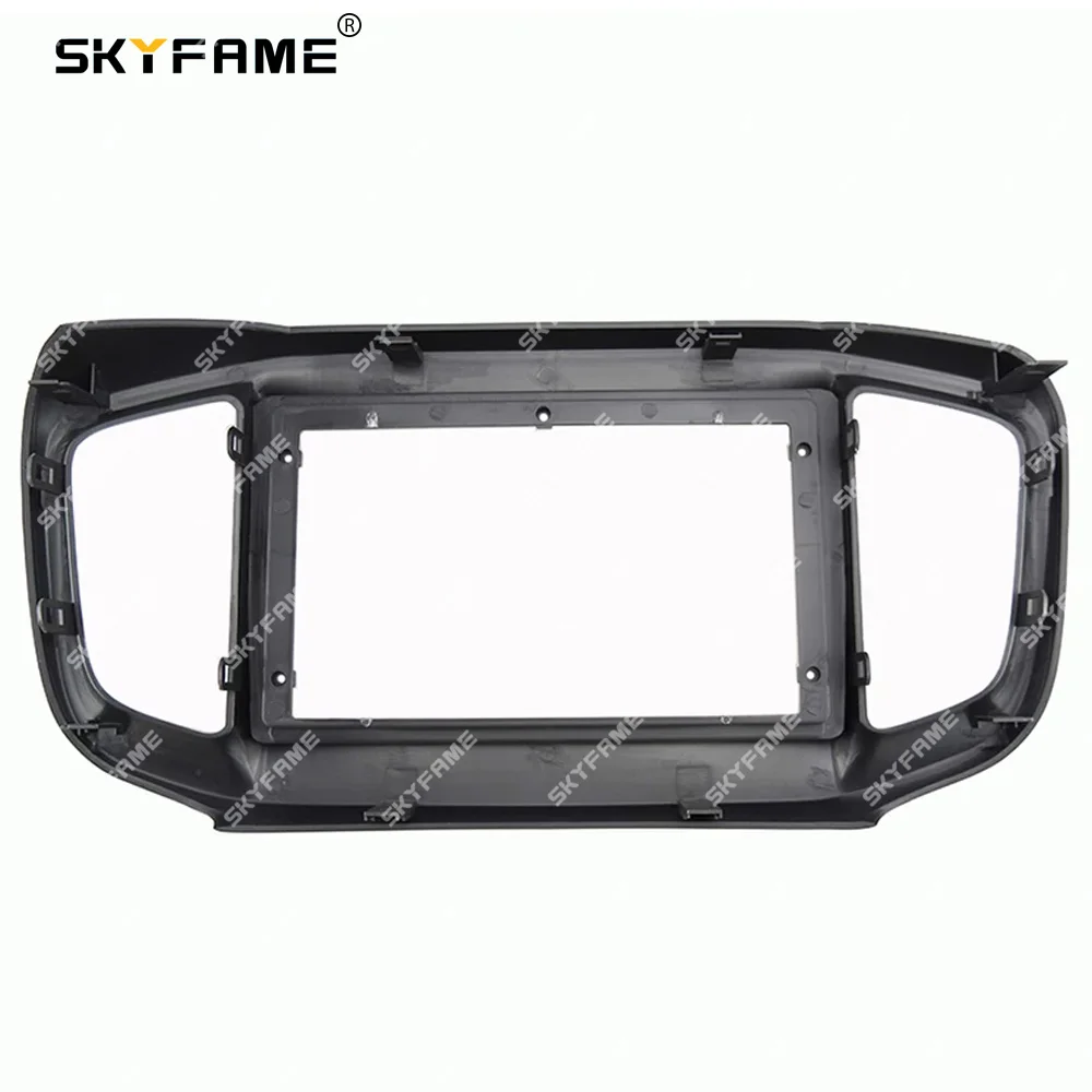 SKYFAME Car Frame Fascia Adapter Canbus Box Decoder Android Radio Dash Fitting Panel Kit For Fiat Strada