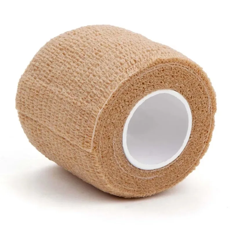 10 pçs descartável cor bandagem tatuagem esporte envoltório fita autoadesiva bandagem elástica tatuagem maquiagem permanente acessórios