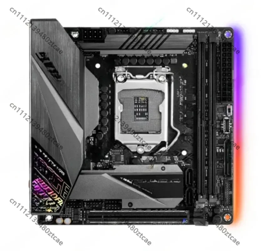 90% new Z390 mini ITX motherboard LGA1151 interface dual channel DDR4 M.2 high-speedinterfacedesktopcomputerhardware accessories
